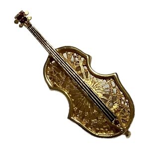 Violin / Viola / Cello Brooch Pin